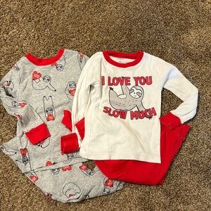 Set of two toddler boy Carter pajama sets